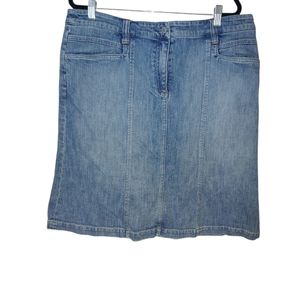 New York & Company jeans skirt size 14